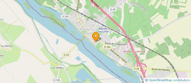 localisation de l'entreprise MADAME LUDIVINE BOUDIN à POUILLY-SUR-LOIRE