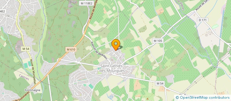 localisation de l'entreprise MADAME LUDIVINE BOUDON à SAINT-GENIES-DES-MOURGUES