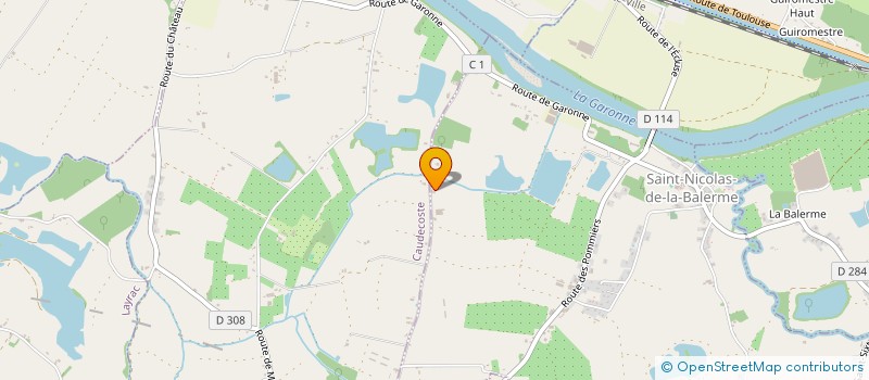 localisation de l'entreprise MADAME LUDIVINE BOULANGER  SAINT-NICOLAS-DE-LA-BALERME