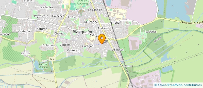 localisation de l'entreprise MADAME LUDIVINE BOUTIN à BLANQUEFORT