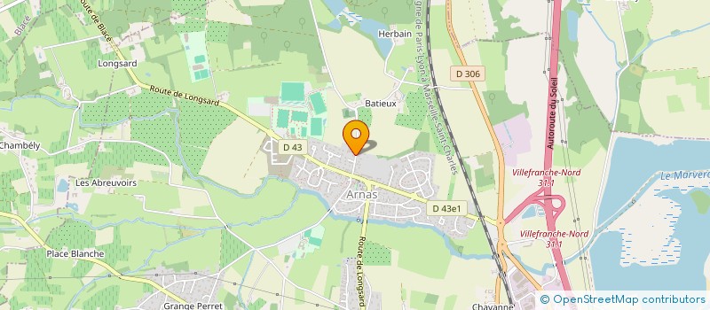 localisation de l'entreprise MADAME LUDIVINE BRACHET  ARNAS