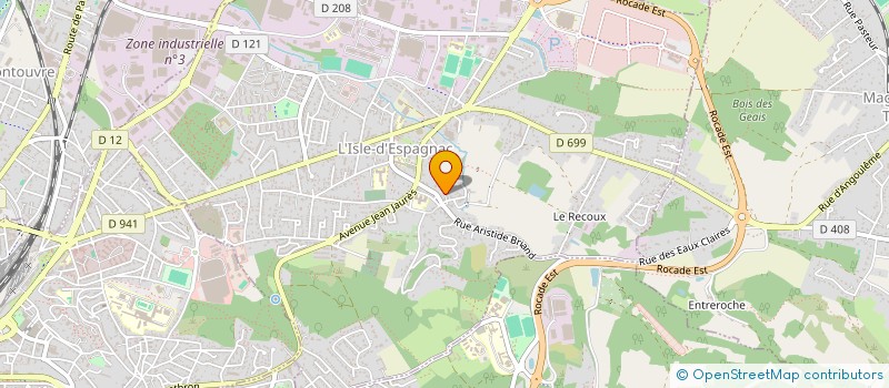 localisation de l'entreprise MADAME LUDIVINE BREIL à L'ISLE-D'ESPAGNAC