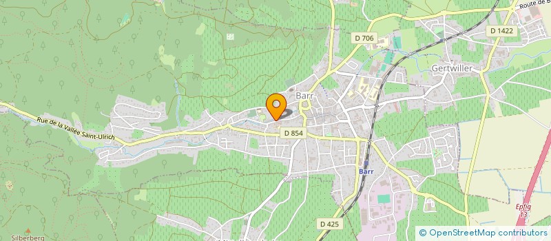 localisation de l'entreprise MADAME LUDIVINE BRONNER  BEAUMONT-PIED-DE-BUF