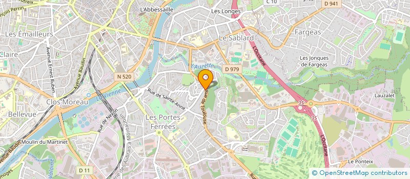 localisation de l'entreprise MADAME LUDIVINE BRUNET à ORADOUR-SUR-GLANE