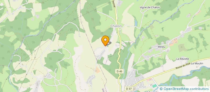 localisation de l'entreprise MADAME LUDIVINE BUHLER  CHALON