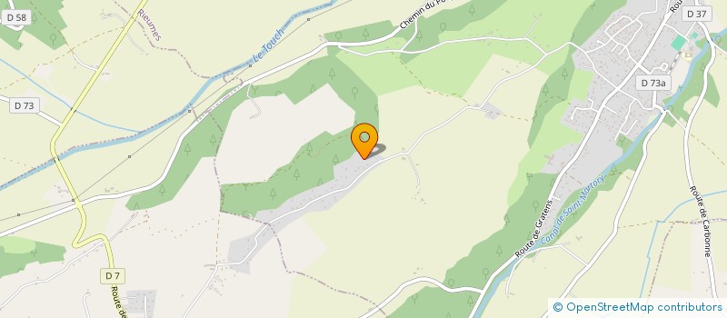 localisation de l'entreprise MADAME LUDIVINE CABANEL  BERAT