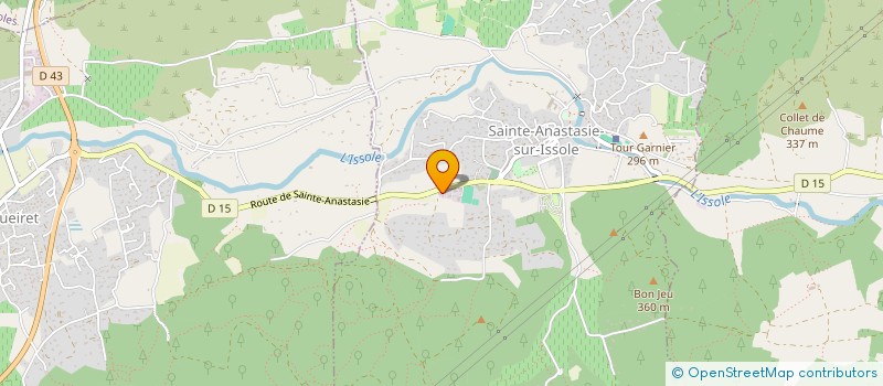 localisation de l'entreprise MADAME LUDIVINE CACHAT  SAINTE-ANASTASIE-SUR-ISSOLE