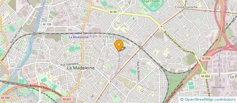 localisation de l'entreprise MADAME LUDIVINE CARLES RICHARD à MARCQ-EN-BARŒUL