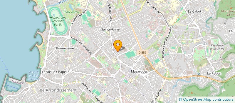 localisation de l'entreprise MADAME LUDIVINE CASSAGNE à MARSEILLE