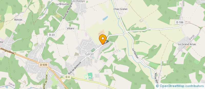 localisation de l'entreprise MADAME LUDIVINE CAVARD  GARAT