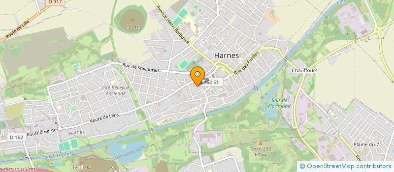 localisation de l'entreprise MADAME LUDIVINE CAVROS à HARNES