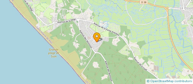 localisation de l'entreprise MADAME LUDIVINE CHAILLOU à SAINT-HILAIRE-DE-RIEZ