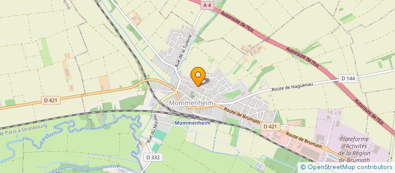 localisation de l'entreprise MADAME LUDIVINE CHANVRIER à MOMMENHEIM