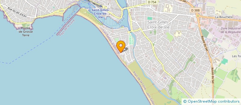 localisation de l'entreprise MADAME LUDIVINE CHAPOTOT  SAINT-GILLES-CROIX-DE-VIE