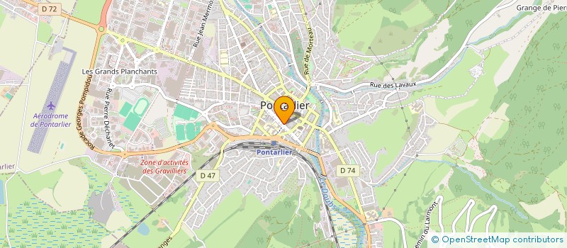 localisation de l'entreprise MADAME LUDIVINE CHASSARD à PONTARLIER