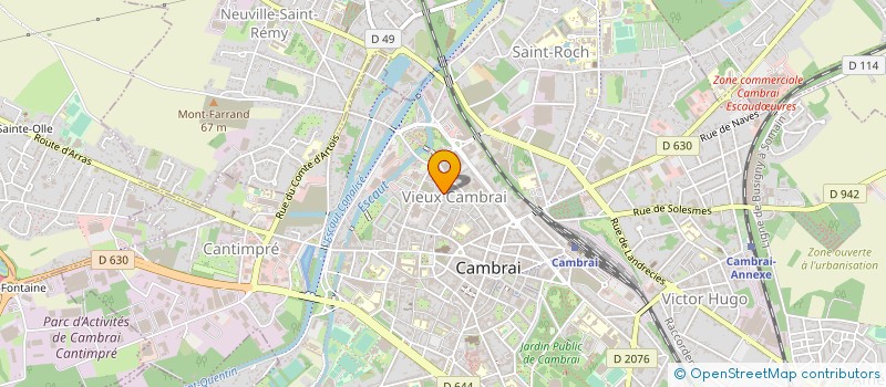 localisation de l'entreprise MADAME LUDIVINE CHATELAIN à FONTAINE-NOTRE-DAME