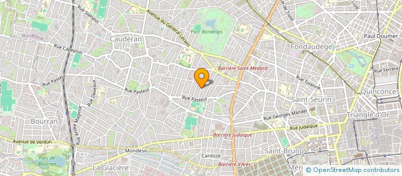 localisation de l'entreprise MADAME LUDIVINE CIRIER  BORDEAUX