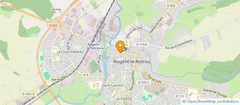 localisation de l'entreprise MADAME LUDIVINE CLEMENT à NOGENT-LE-ROTROU