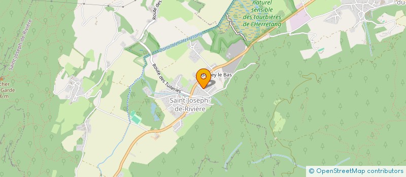 localisation de l'entreprise MADAME LUDIVINE CLOT  SAINT-JOSEPH-DE-RIVIERE