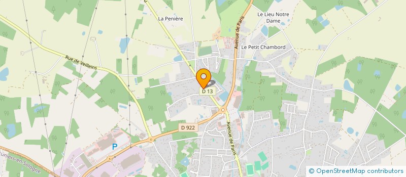localisation de l'entreprise MADAME LUDIVINE COLLADO  ROMORANTIN-LANTHENAY