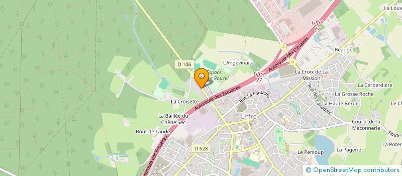 localisation de l'entreprise MADAME LUDIVINE COLLET à LIFFRE