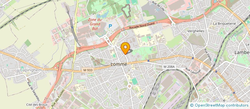 localisation de l'entreprise MADAME LUDIVINE DANDOY  LILLE