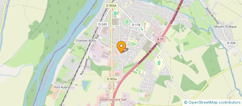 localisation de l'entreprise MADAME LUDIVINE DE CONCINI à COSNE-COURS-SUR-LOIRE