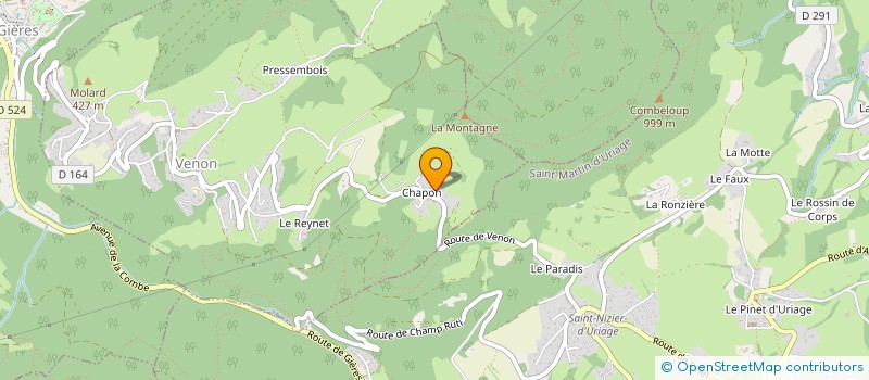 localisation de l'entreprise MADAME LUDIVINE DE PRINCE  VENON