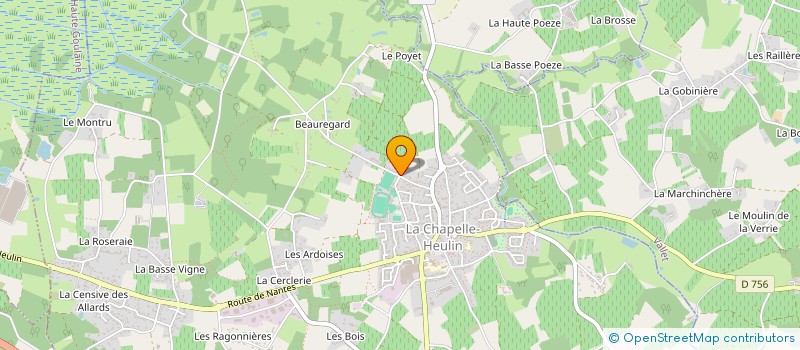 localisation de l'entreprise MADAME LUDIVINE DE VILLELONGUE  LA CHAPELLE-HEULIN