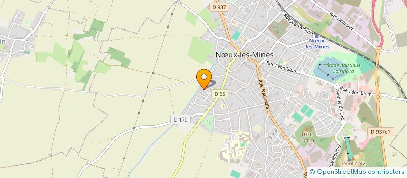 localisation de l'entreprise MADAME LUDIVINE DEBUISELLE  NUX-LES-MINES