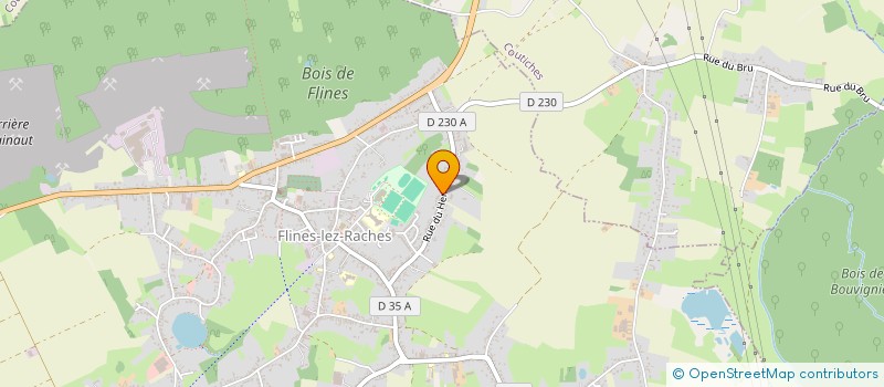 localisation de l'entreprise MADAME LUDIVINE DECLERCQ  COURTISOLS