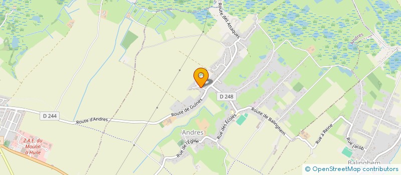 localisation de l'entreprise MADAME LUDIVINE DELATTRE  ANDRES