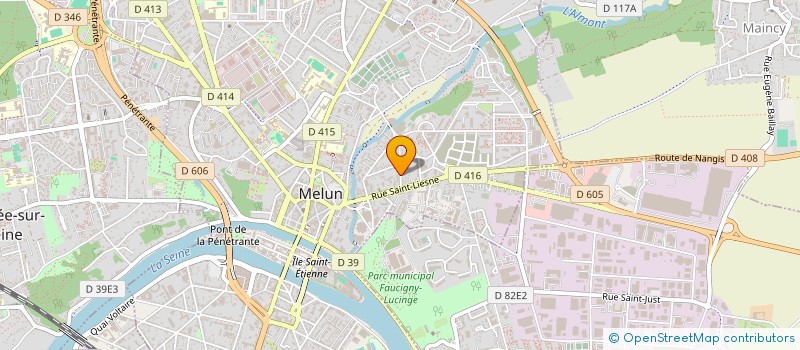 localisation de l'entreprise MADAME LUDIVINE DELAUNAY à MELUN