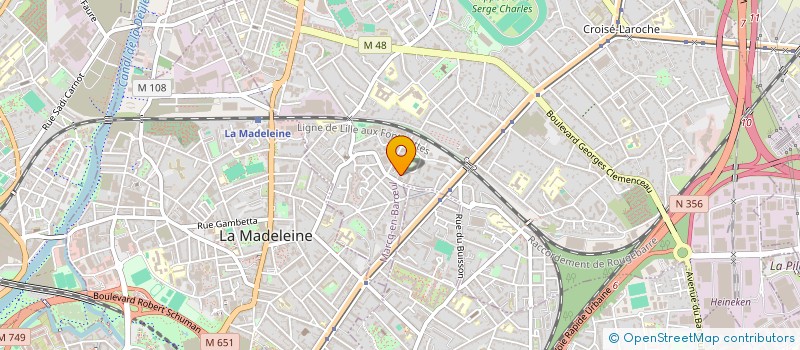 localisation de l'entreprise MADAME LUDIVINE DELEQUEUCHE à MARCQ-EN-BARŒUL