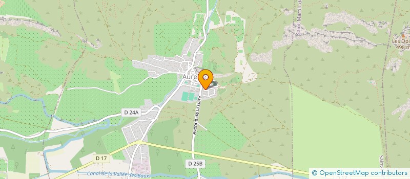 localisation de l'entreprise MADAME LUDIVINE DELEUTRE  AUREILLE