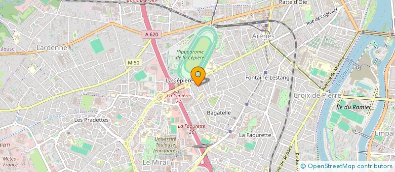 localisation de l'entreprise MADAME LUDIVINE DELMAS à TOULOUSE