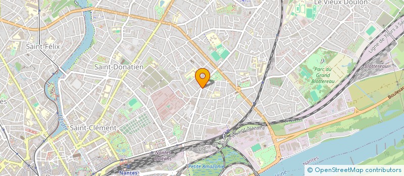 localisation de l'entreprise MADAME LUDIVINE DENIAUD à NANTES