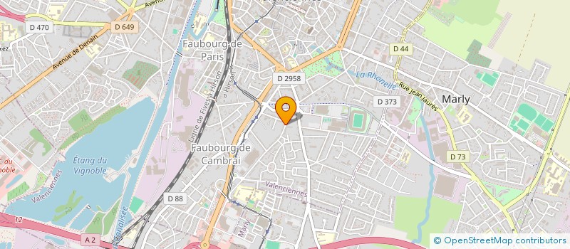 localisation de l'entreprise MADAME LUDIVINE DEVOYE à VALENCIENNES