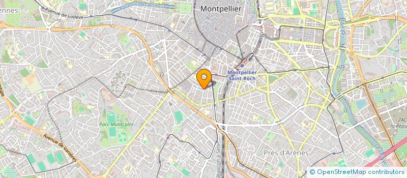 localisation de l'entreprise MADAME LUDIVINE DI MEGLIO à MONTPELLIER