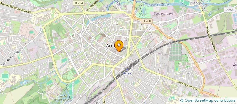 localisation de l'entreprise MADAME LUDIVINE DOUAY à ARRAS