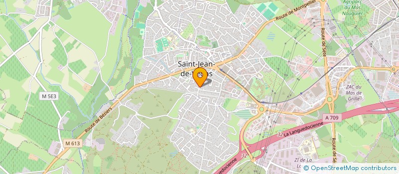 localisation de l'entreprise MADAME LUDIVINE DUFORET  SAINT-JEAN-DE-VEDAS