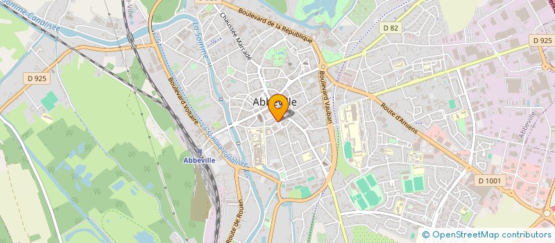 localisation de l'entreprise MADAME LUDIVINE DUFRENNE à ABBEVILLE