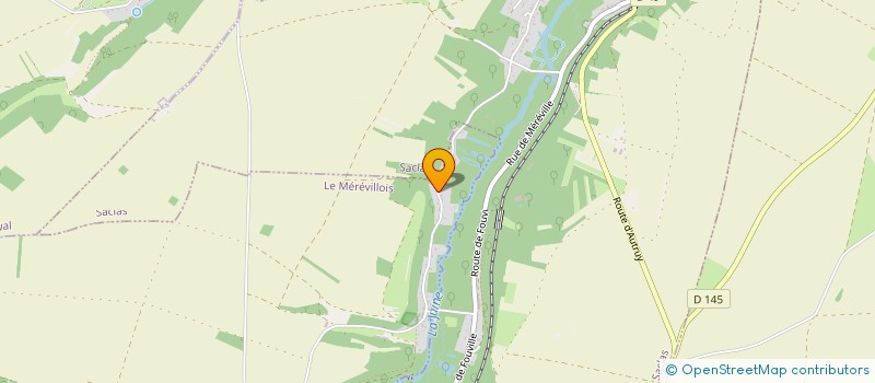 localisation de l'entreprise MADAME LUDIVINE DUGUE  LE MEREVILLOIS