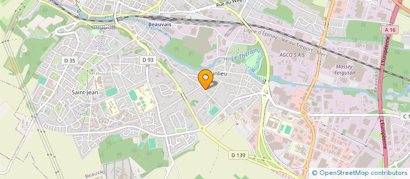 localisation de l'entreprise MADAME LUDIVINE DUPILLE à BEAUVAIS