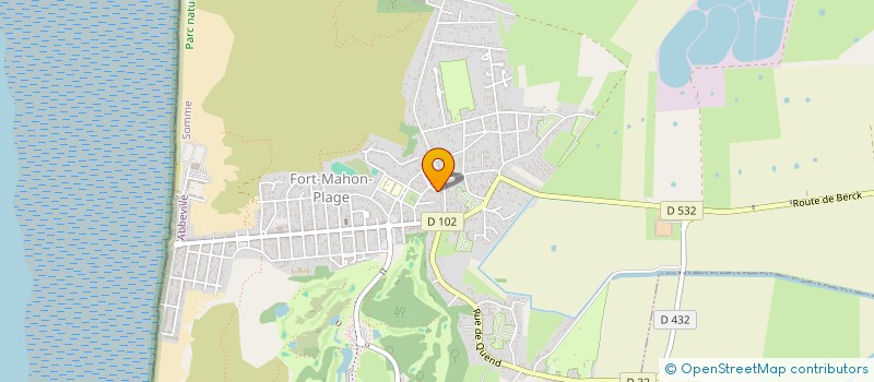 localisation de l'entreprise MADAME LUDIVINE DUPONT  FORT-MAHON-PLAGE