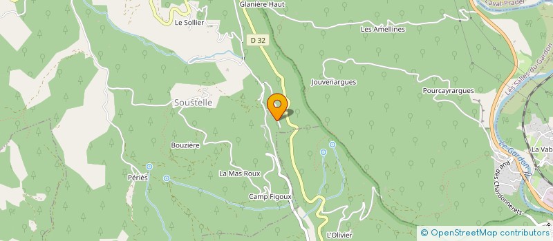 localisation de l'entreprise MADAME LUDIVINE ELISSEIEFF  SOUSTELLE