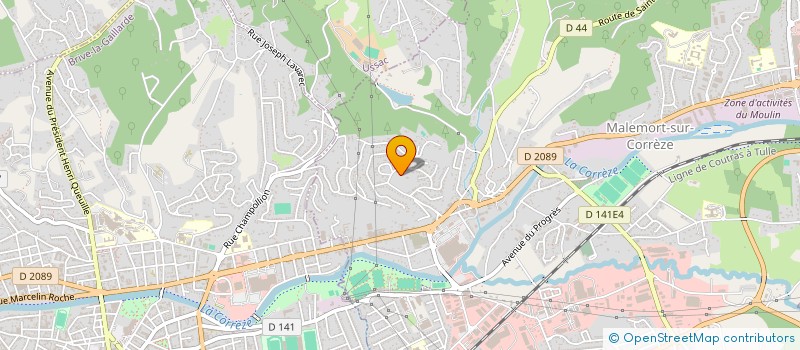 localisation de l'entreprise MADAME LUDIVINE FANTHOU à MALEMORT