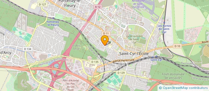 localisation de l'entreprise MADAME LUDIVINE FAUCHEUX à SAINT-CYR-L'ECOLE