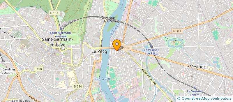 localisation de l'entreprise MADAME LUDIVINE FERNANDES à LE PECQ