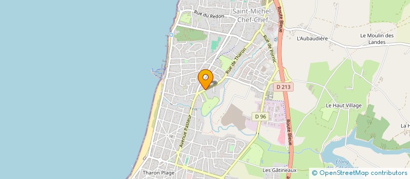 localisation de l'entreprise MADAME LUDIVINE FETIVEAU  SAINT-MICHEL-CHEF-CHEF